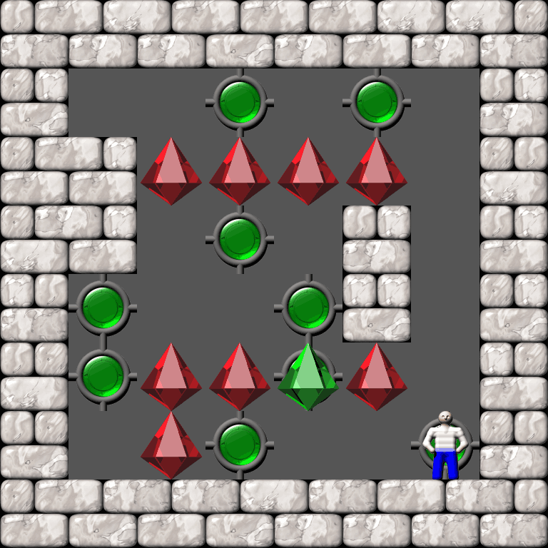 Sokoban The SokEvo collection level 22